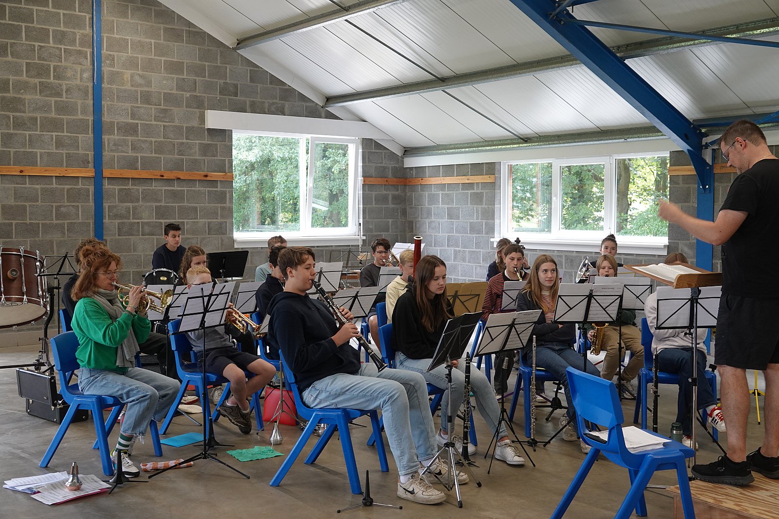 23/09/2023 Repetitieweekend opleidingsorkest Sint-Lenaarts